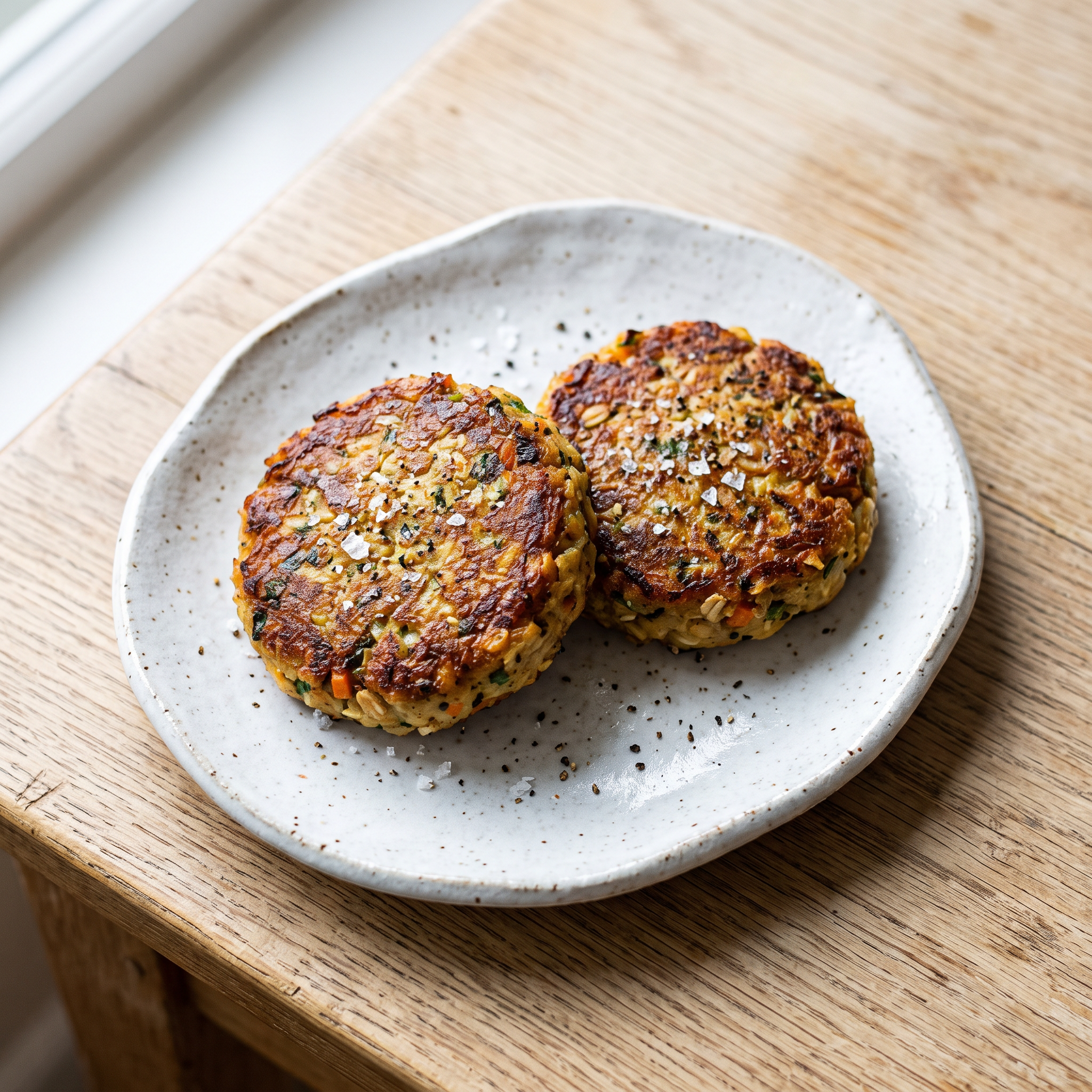 Golden Pan-Seared Morning Patties