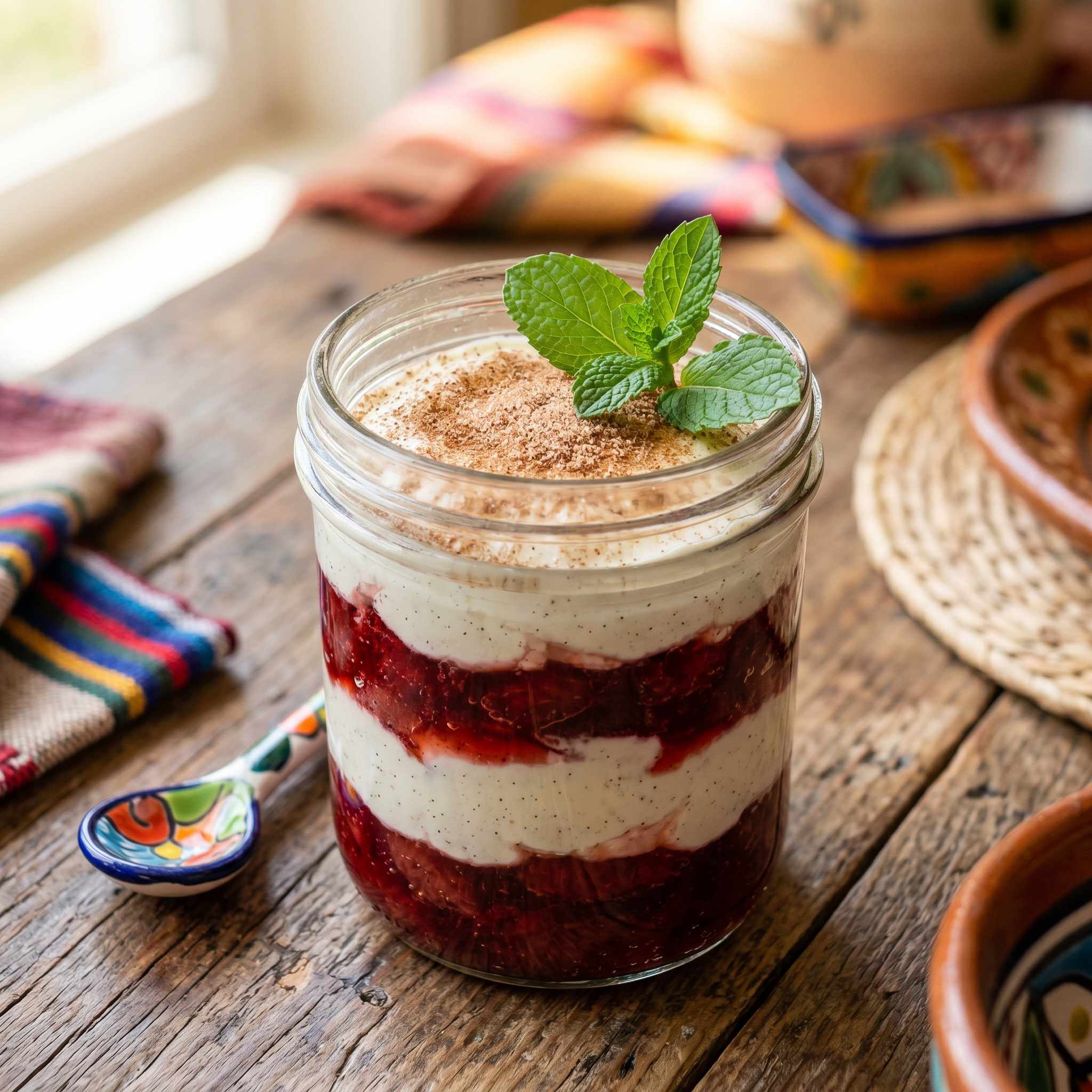 Mexican Strawberry Fiesta Jar