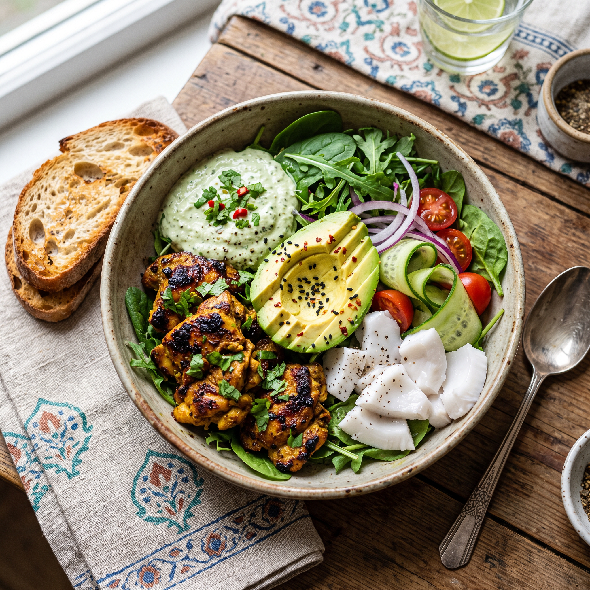 Chicken & Coconut Power Bowl