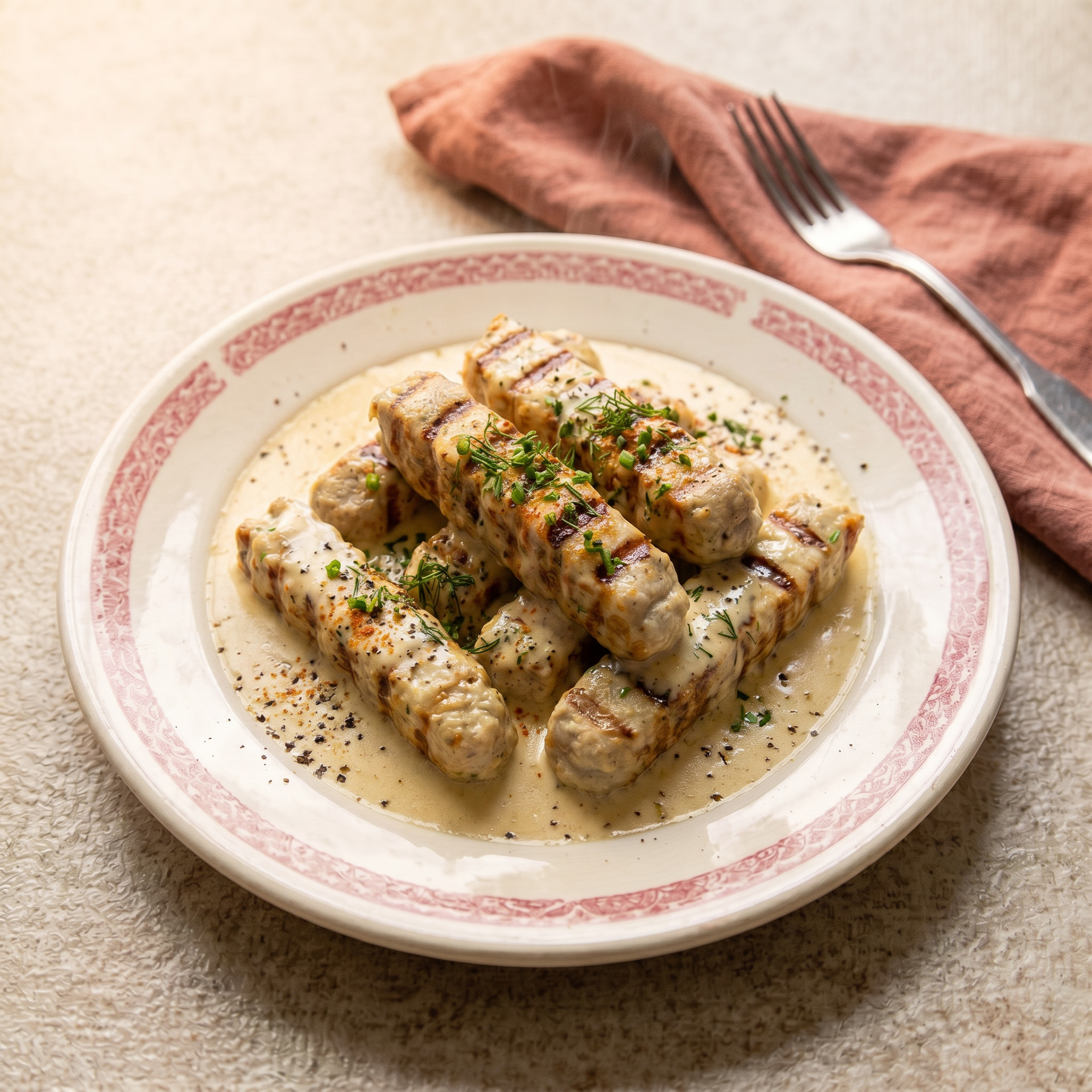 Poulet Crème Facile: Quick Pan-Seared Chicken with Velvety Sauce