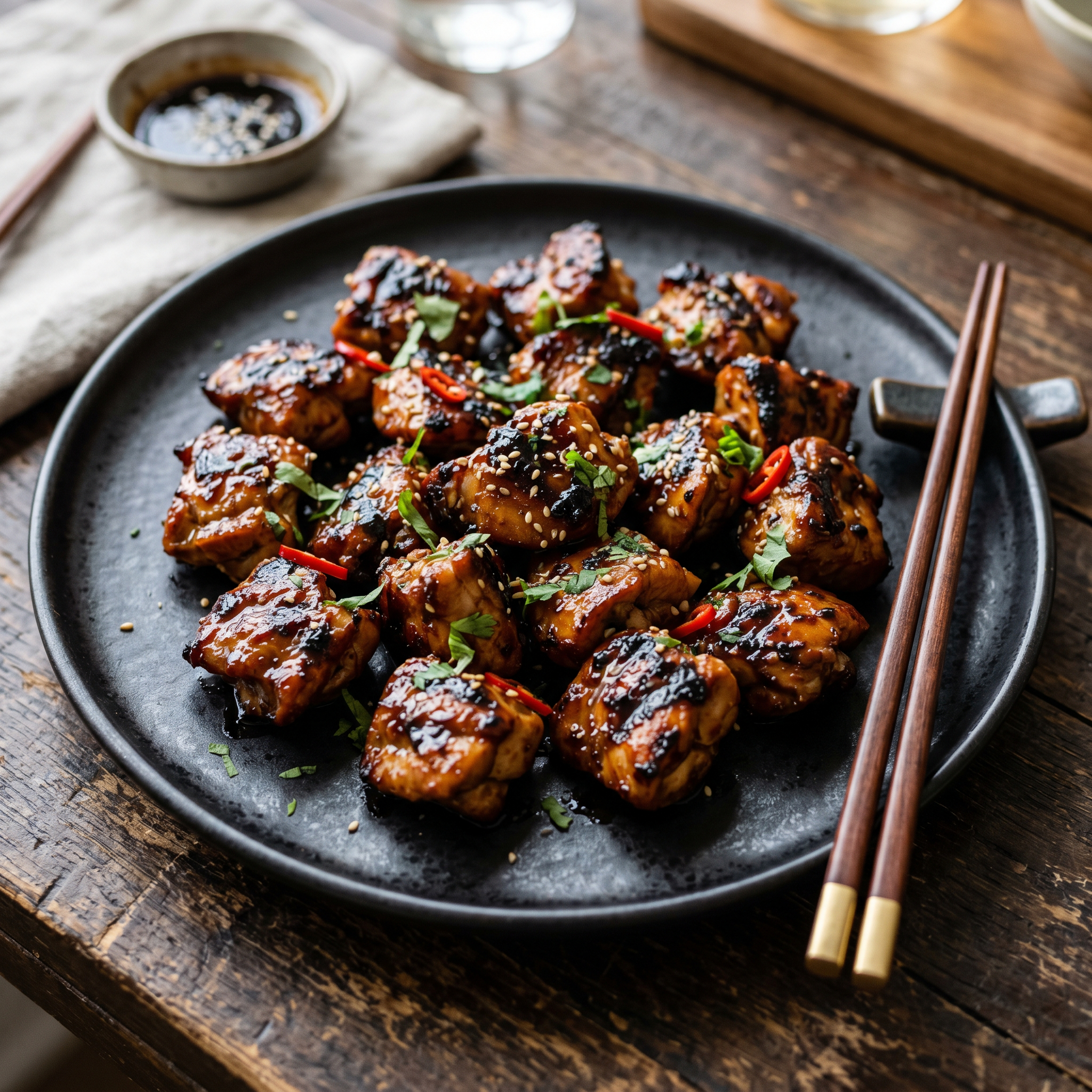 Speedy Soya Glazed Chicken Bites