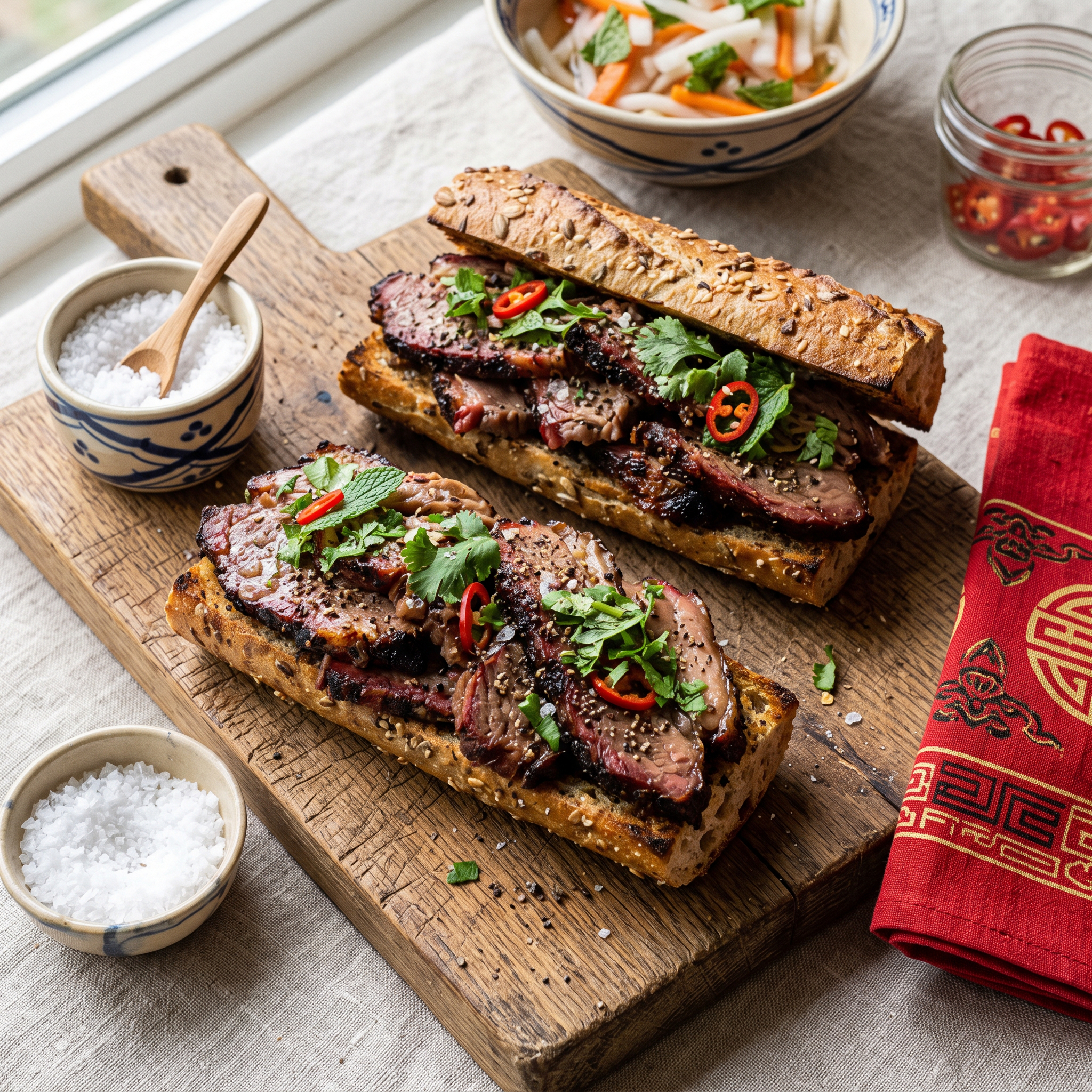 Banh Mi Inspired Brisket Bites